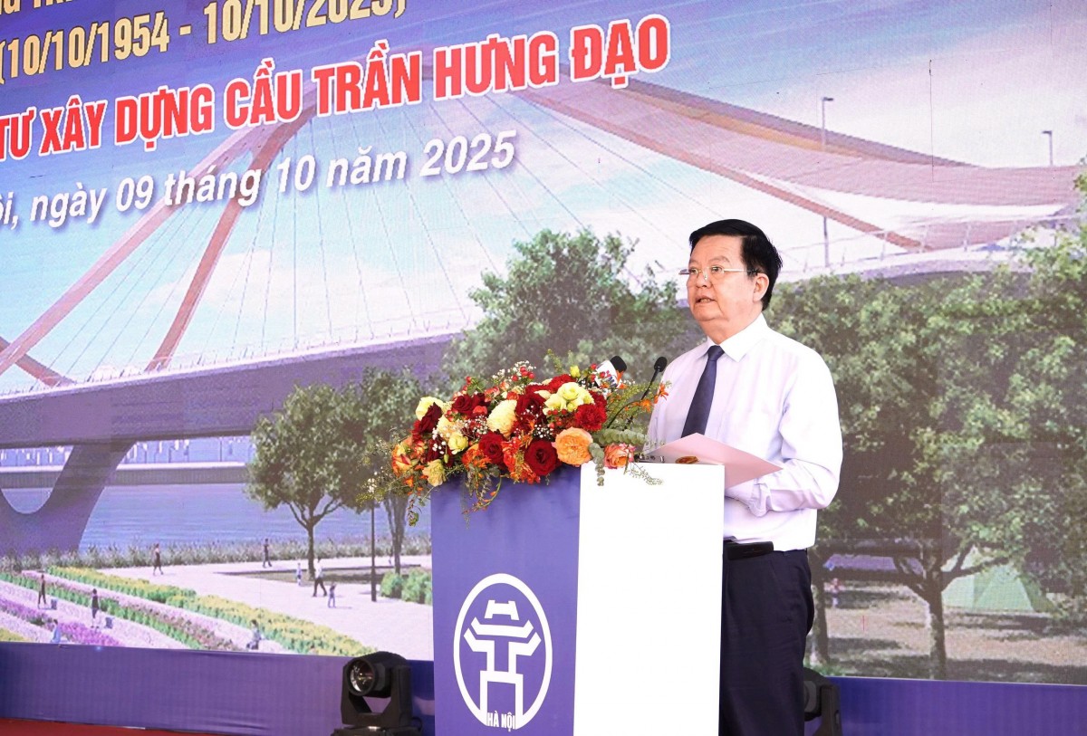 Hà Nội khởi công xây dựng cầu Trần Hưng Đạo