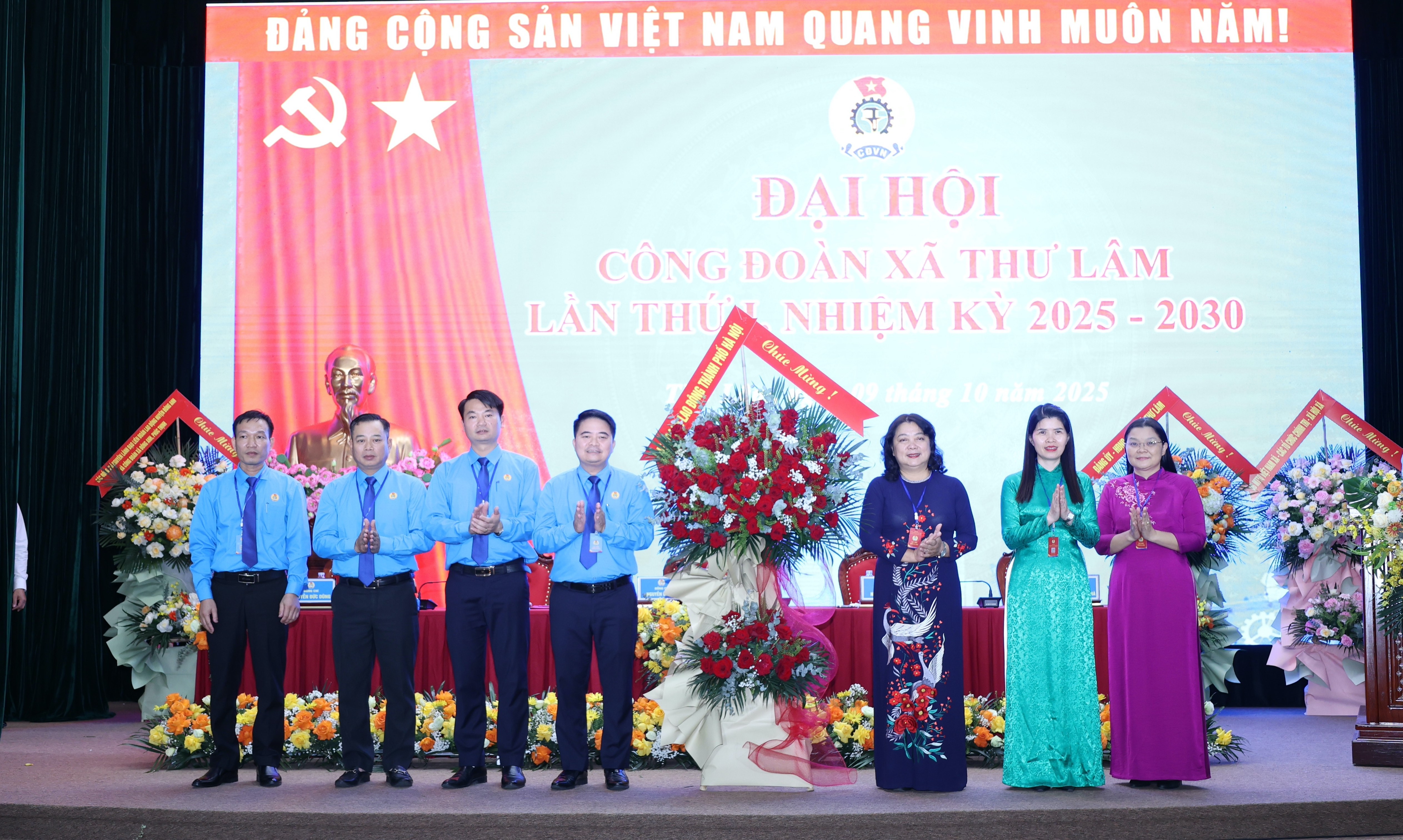 Công đoàn chung sức xây dựng xã Thư Lâm phát triển, vì hạnh phúc của nhân dân