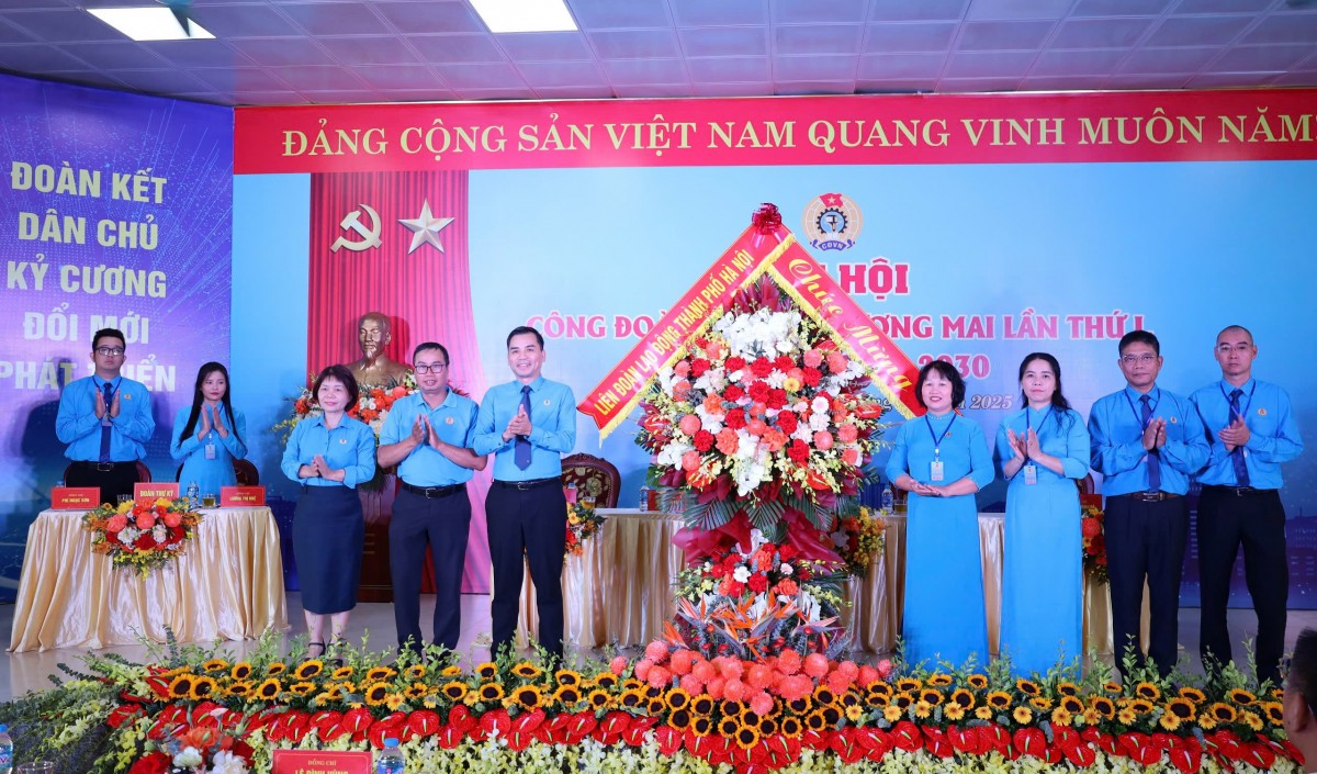 Đại hội Công đoàn phường Tương Mai lần thứ I: Tạo nền tảng vững chắc cho tổ chức công đoàn cơ sở
