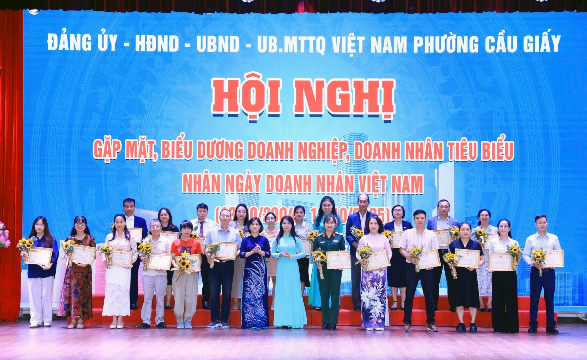 Cầu Giấy phát huy vai trò doanh nhân, doanh nghiệp trong phát triển đô thị hiện đại Cầu Giấy phát huy vai trò doanh nhân, doanh nghiệp trong phát triển đô thị hiện đại