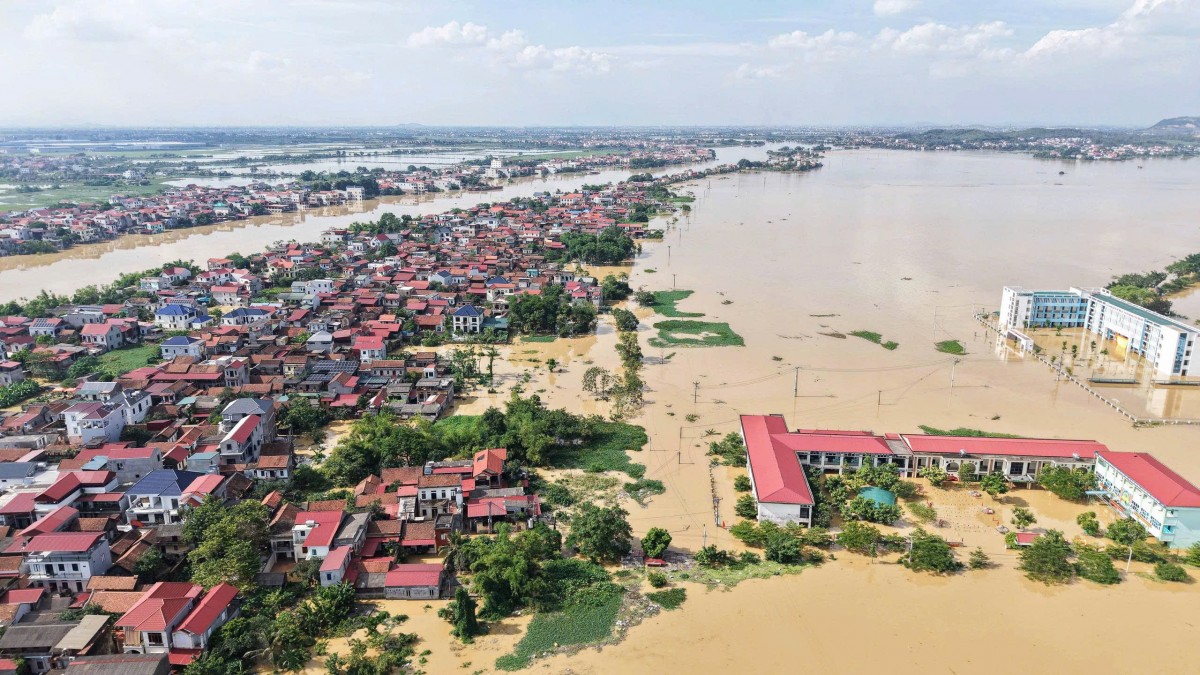 Hà Nội hỗ trợ 15 tỷ đồng giúp nhân dân các tỉnh Thái Nguyên, Bắc Ninh khắc phục hậu bão số 11
