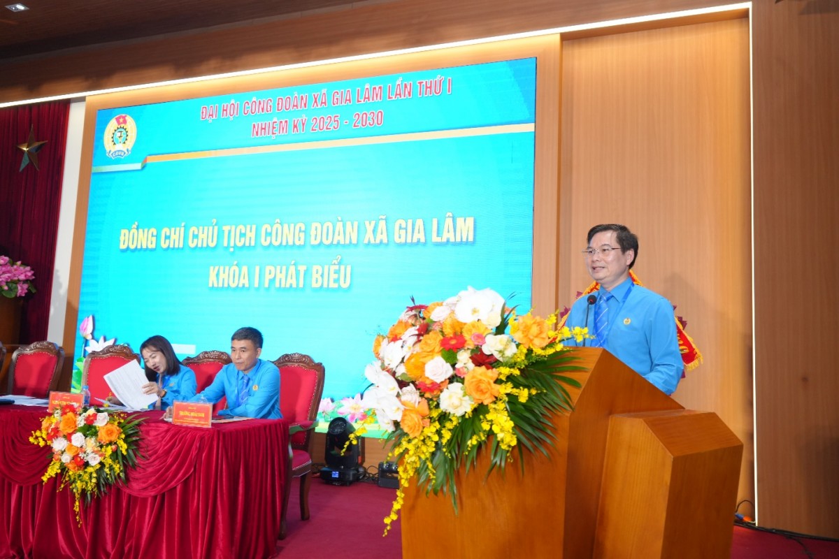 Xây dựng tổ chức Công đoàn xã Gia Lâm vững mạnh toàn diện