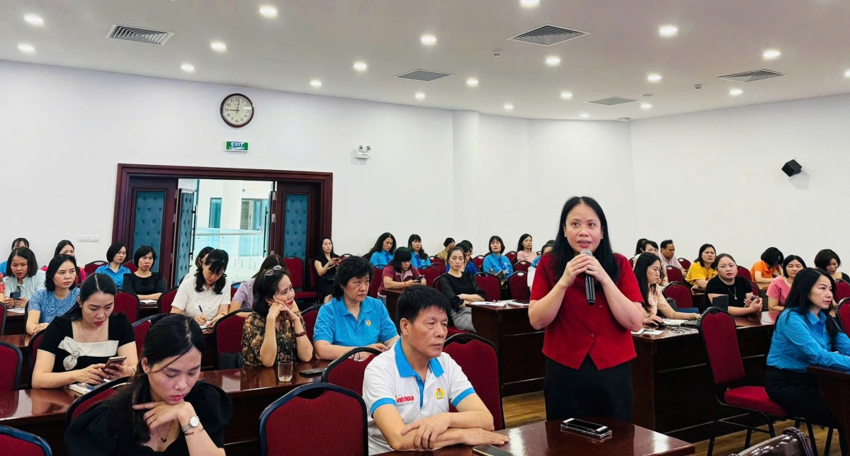 Cầu Giấy: Sẵn sàng cho Đại hội Công đoàn phường lần thứ I