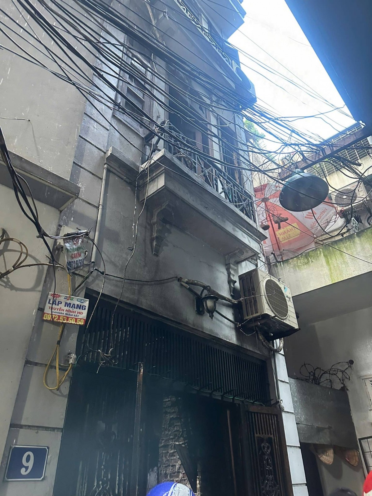 Cháy nhà dân tại ngõ 180 Kim Hoa Cháy nhà dân tại ngõ 180 Kim Hoa