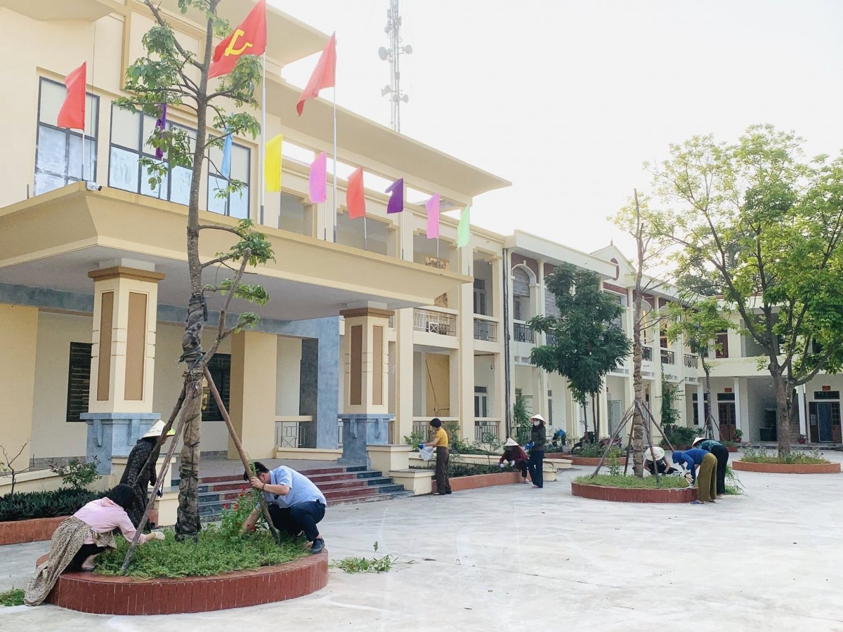 Ủy ban MTTQ Việt Nam xã Ứng Hòa: Duy trì hiệu quả phong trào ''Cuối tuần xanh''