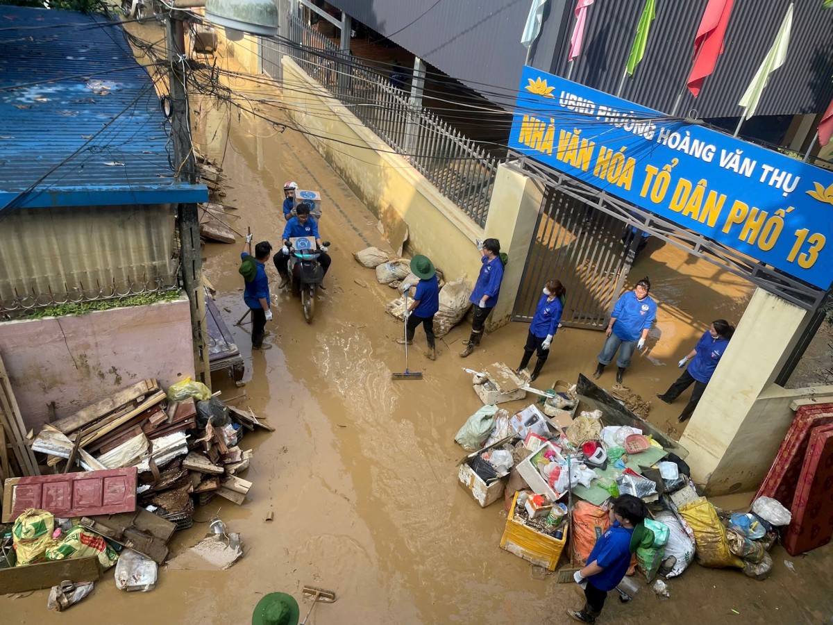 Thủ đô tích cực hỗ trợ người dân Thái Nguyên sau cơn bão lũ