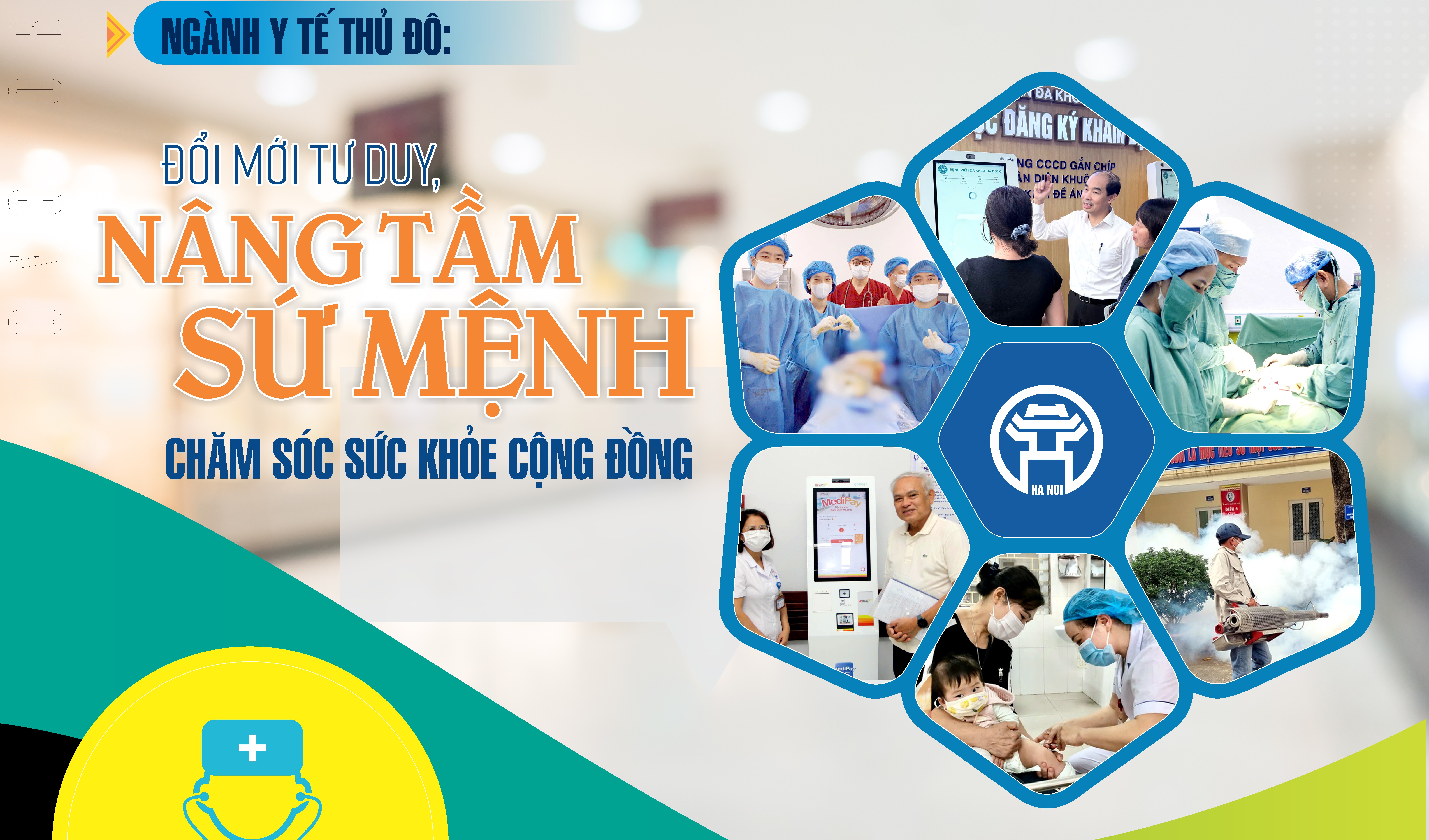 Ngành Y tế Thủ đô: Đổi mới tư duy, nâng tầm sứ mệnh chăm sóc sức khỏe cộng đồng