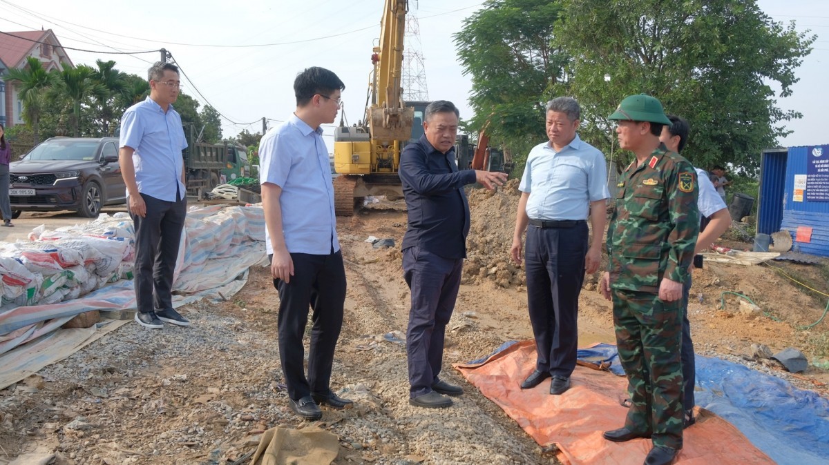 Khẩn trương khắc phục hậu quả sau lũ tại xã Đa Phúc và Trung Giã