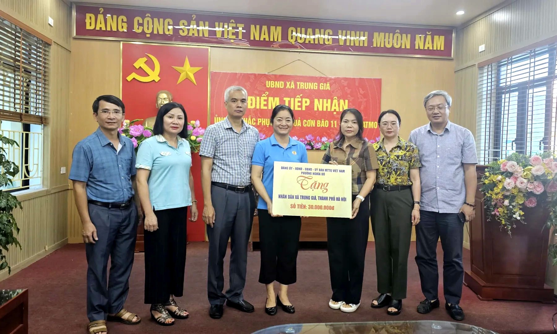 Phường Nghĩa Đô hướng về vùng lũ: Chung tay sẻ chia, lan tỏa nghĩa tình Thủ đô