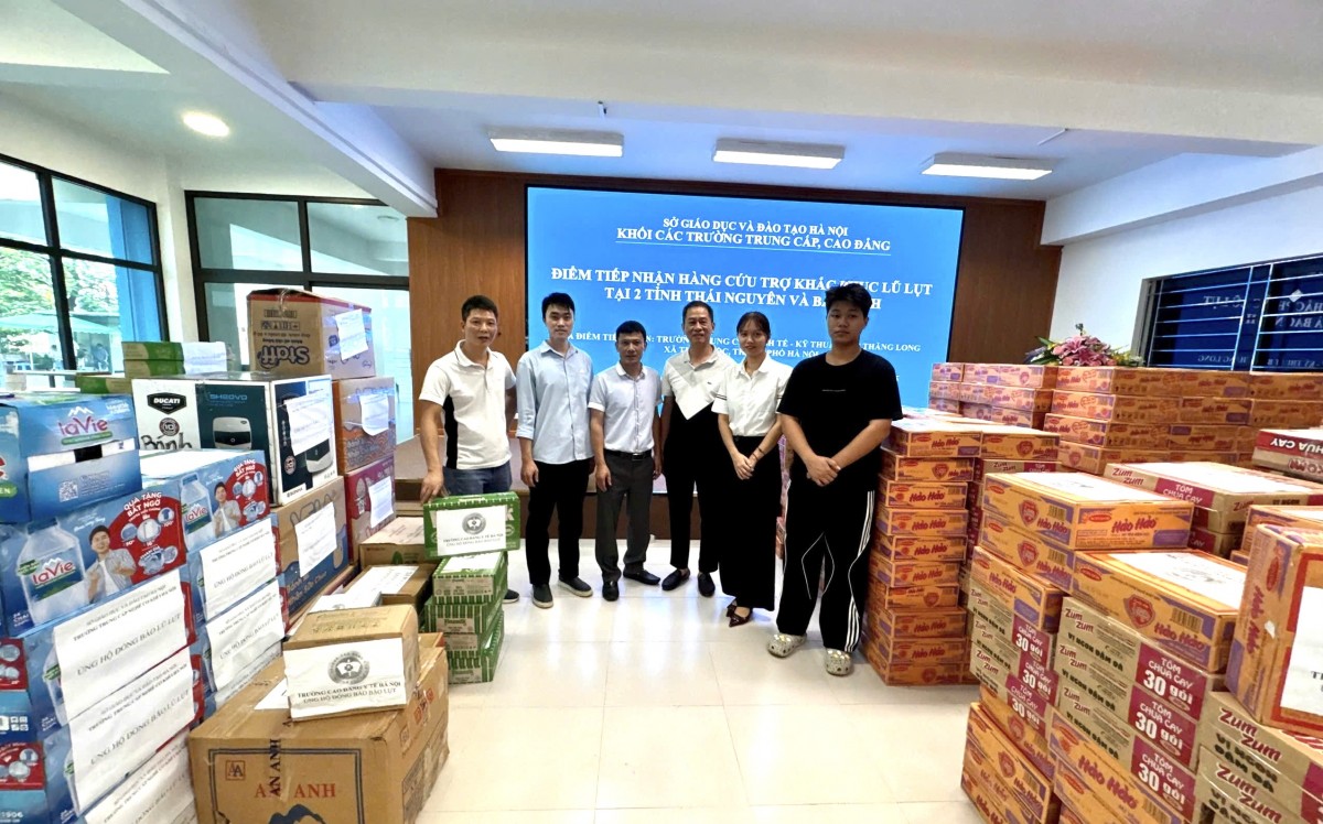 Công đoàn Trường Cao đẳng Y tế Hà Nội tích cực trong công tác từ thiện