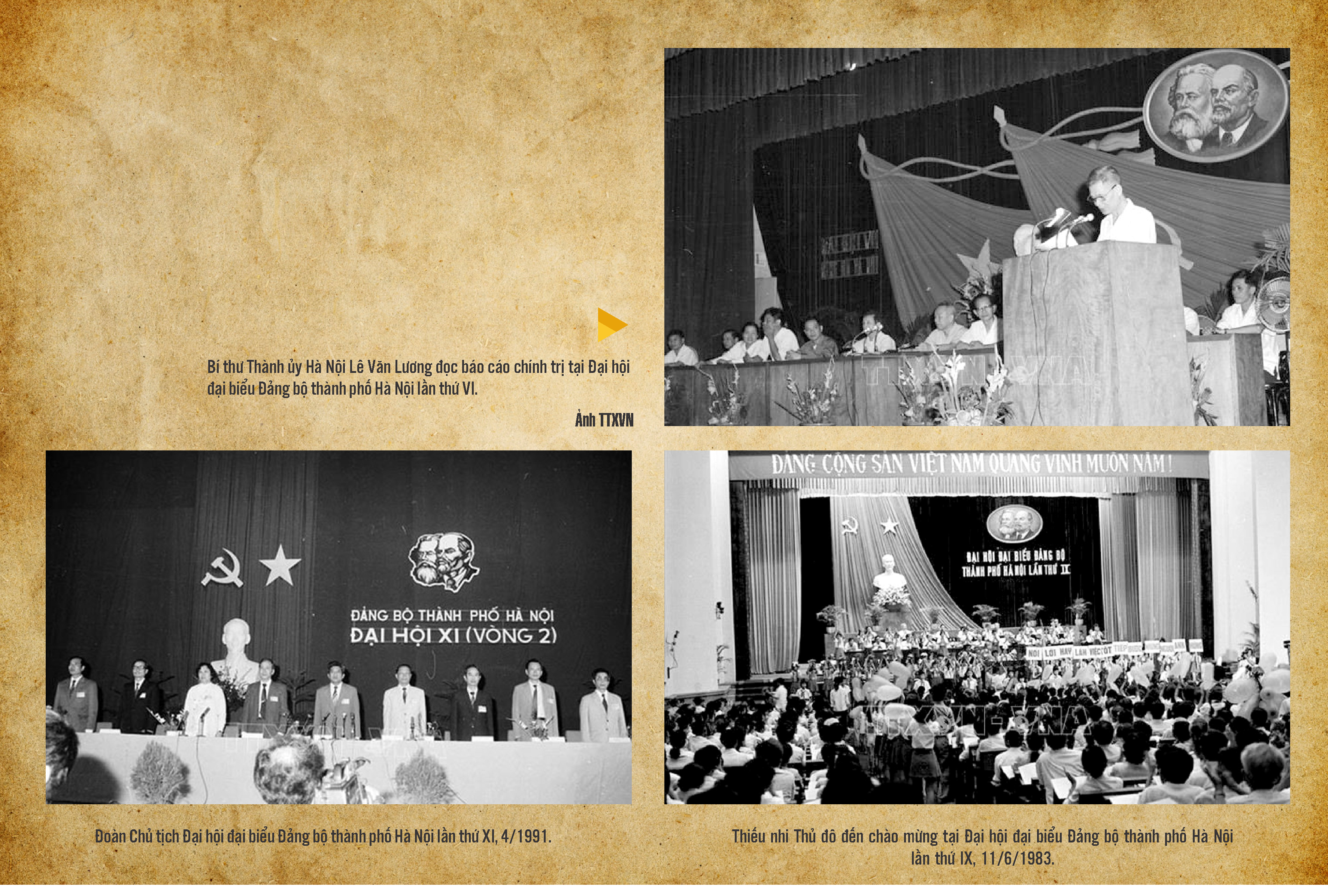 Dấu ấn Đảng bộ thành phố Hà Nội qua các kỳ Đại hội: Hành trình kiên trung, đổi mới và phát triển