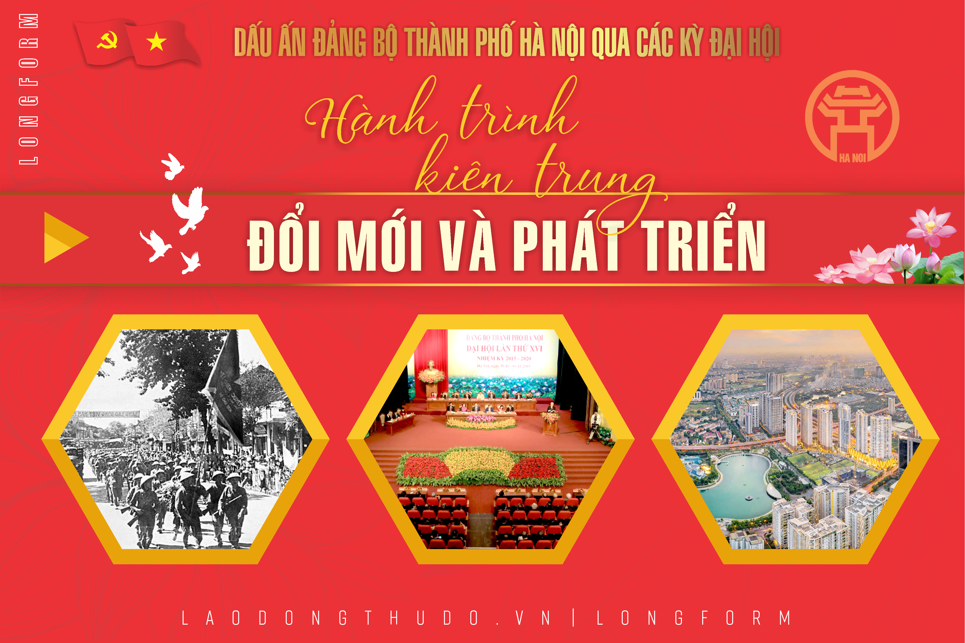 Dấu ấn Đảng bộ thành phố Hà Nội qua các kỳ Đại hội: Hành trình kiên trung, đổi mới và phát triển