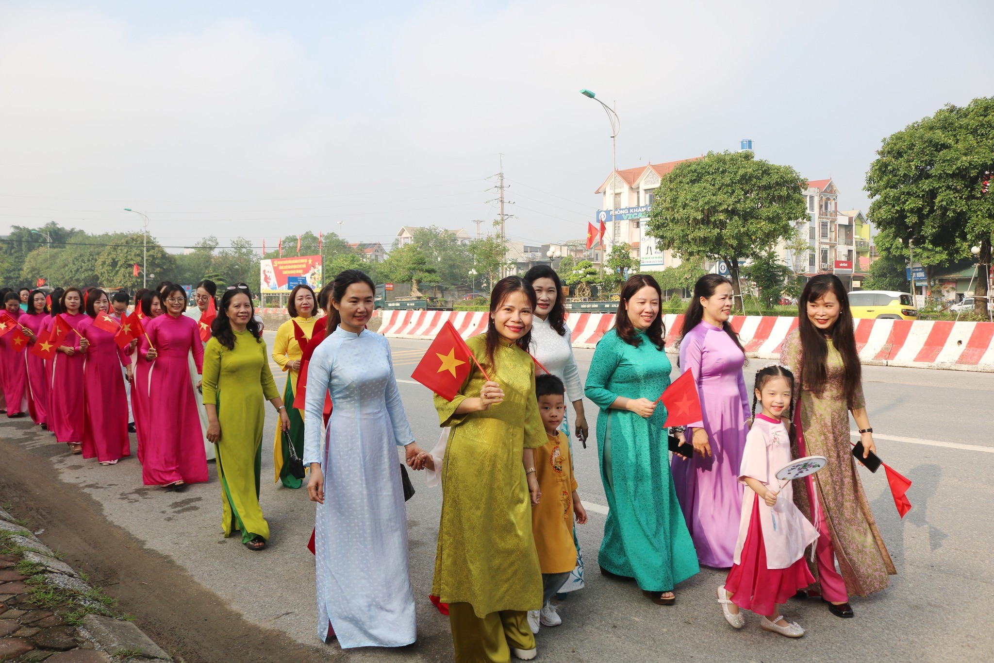 Quốc Oai: Sôi nổi ngày hội lớn của phụ nữ, nông dân và thanh niên trên địa bàn