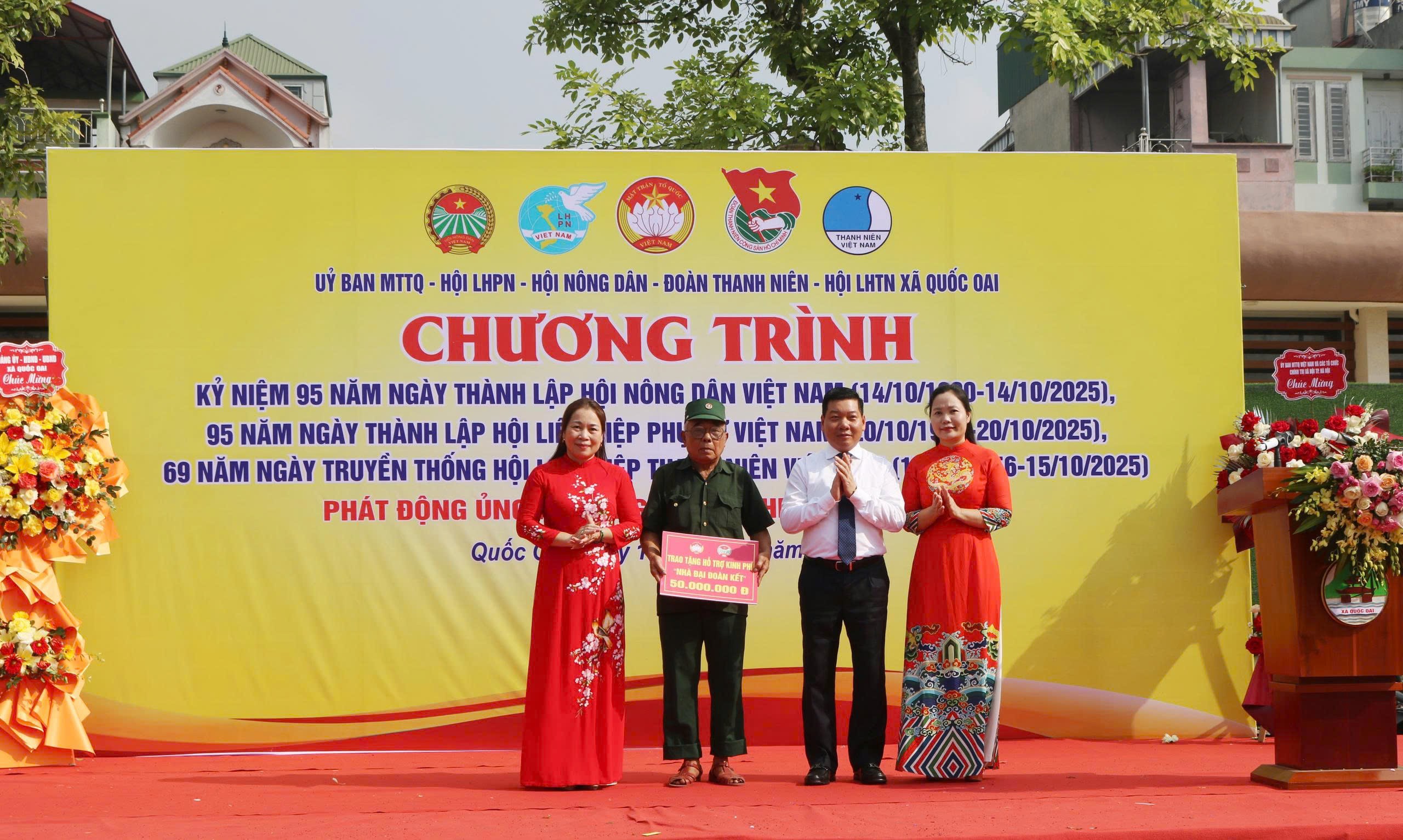 Quốc Oai: Sôi nổi ngày hội lớn của phụ nữ, nông dân và thanh niên trên địa bàn