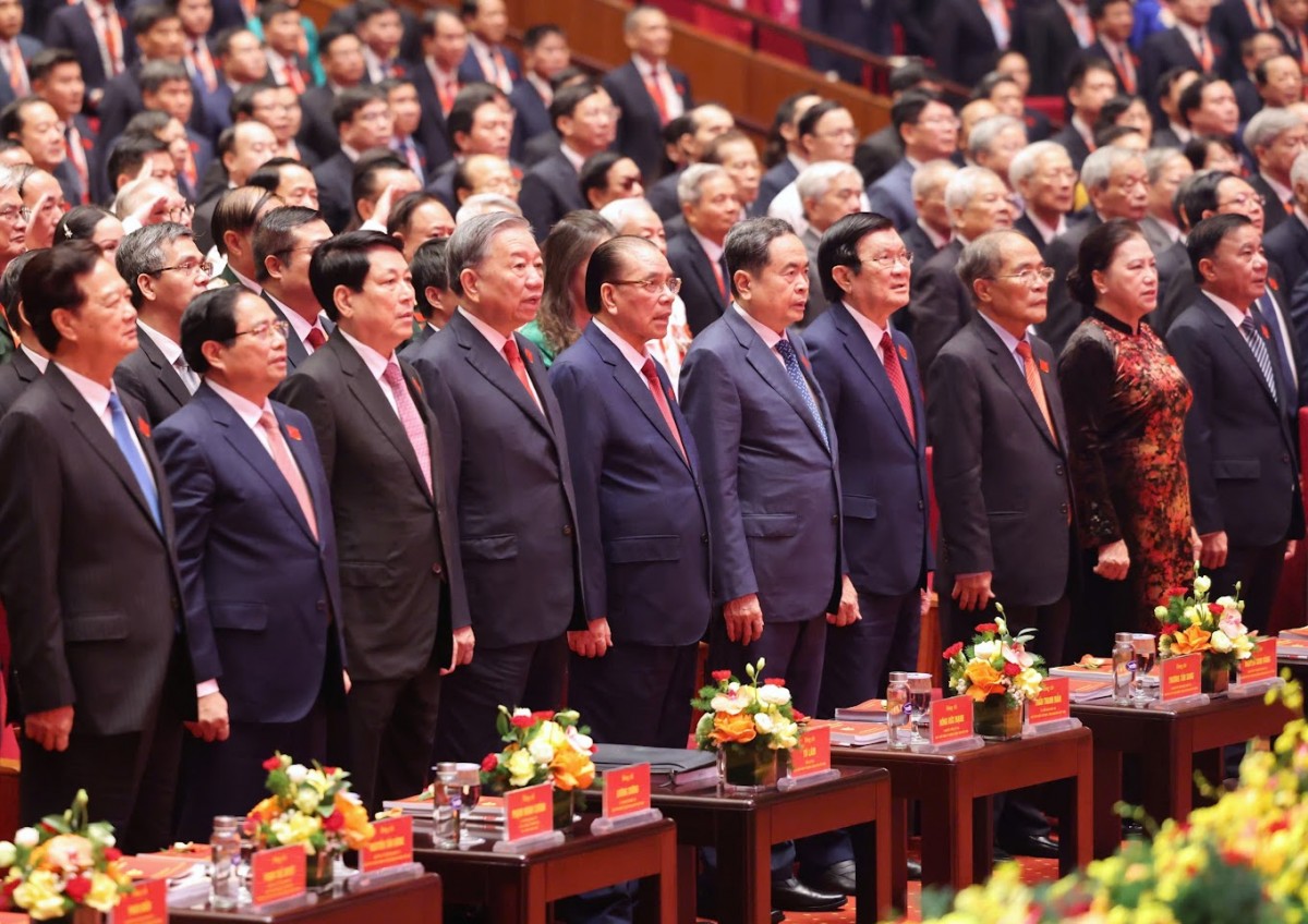 Khai mạc trọng thể Đại hội đại biểu Đảng bộ Chính phủ lần thứ I Khai mạc trọng thể Đại hội đại biểu Đảng bộ Chính phủ lần thứ I