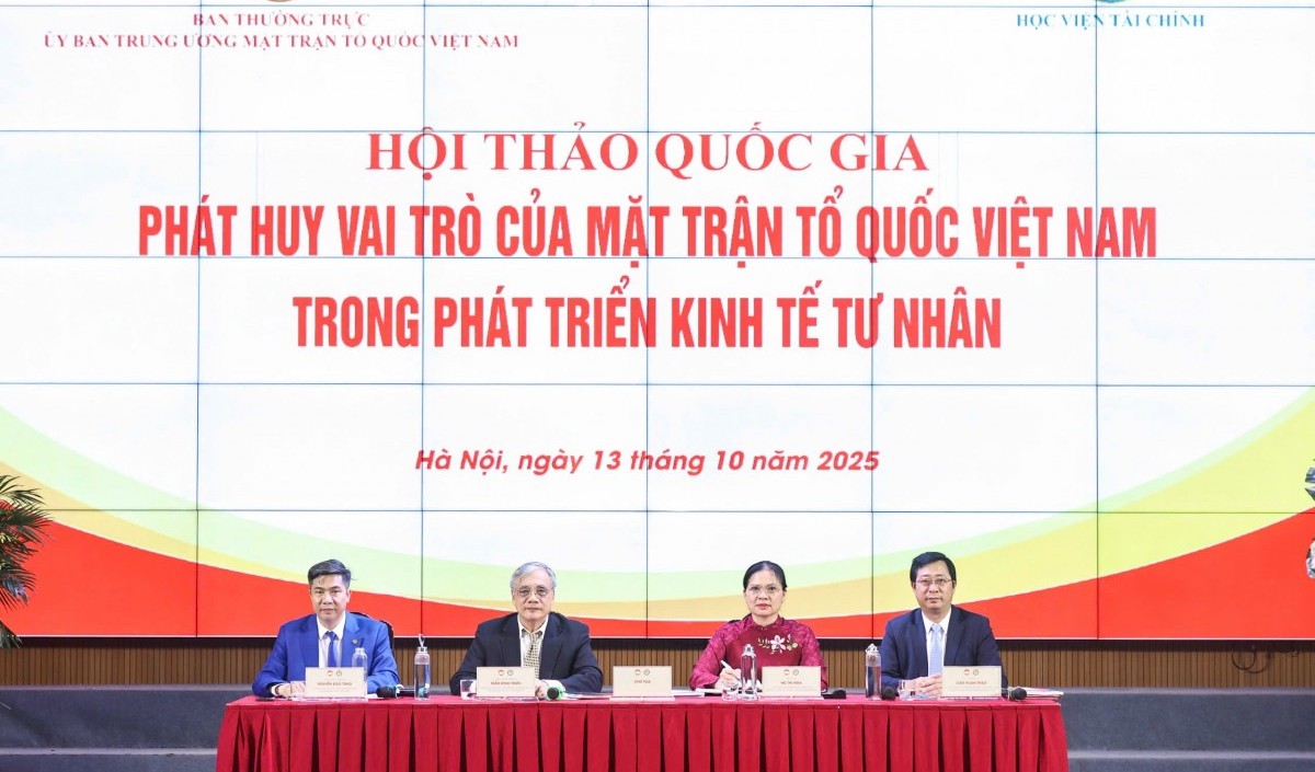 Phát huy vai trò của Mặt trận Tổ quốc Việt Nam trong phát triển kinh tế tư nhân