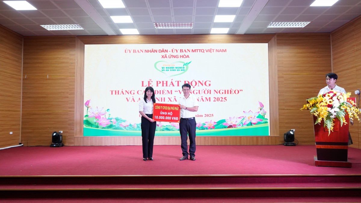 Xã Ứng Hòa: Phát động tháng cao điểm 