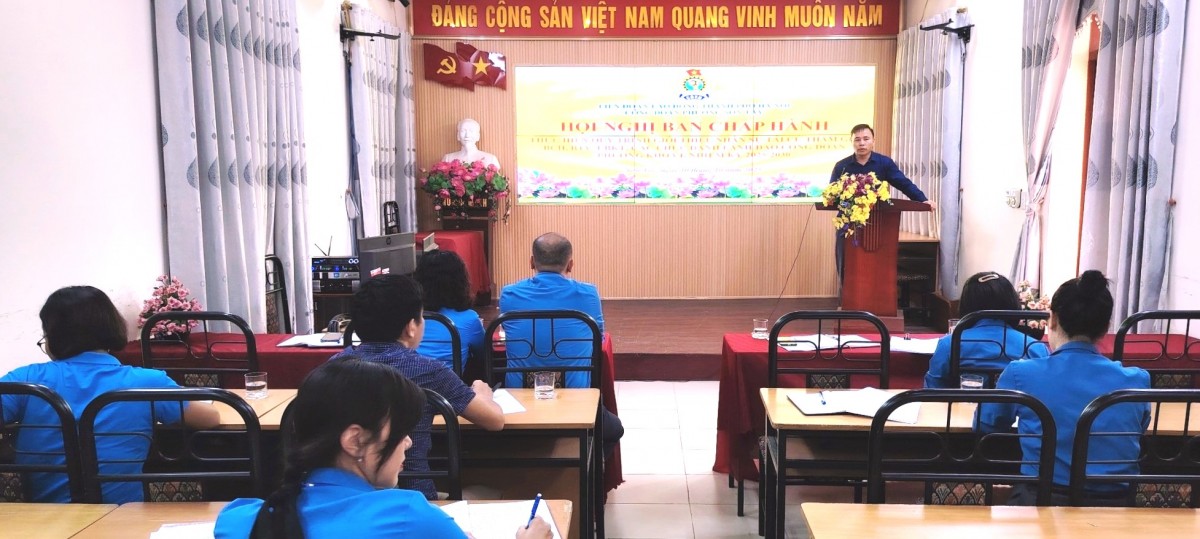 Sơn Tây: Chuẩn bị chu đáo cho Đại hội Công đoàn lần thứ I