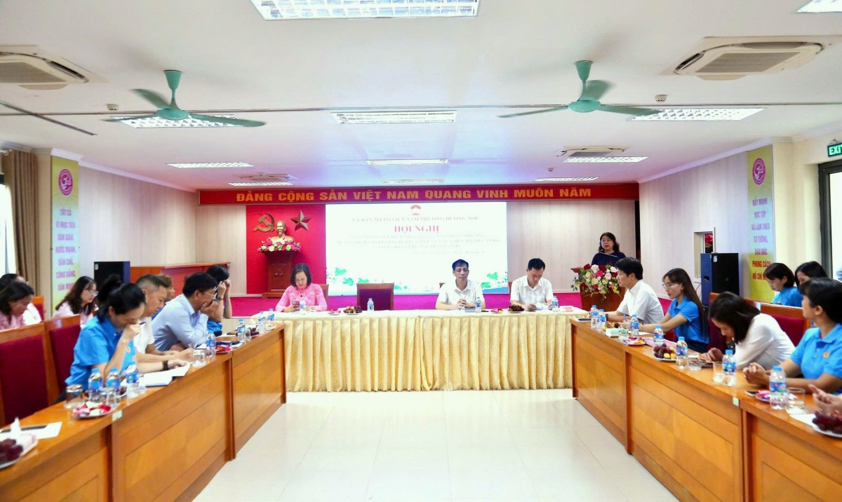 Công bố Quyết định thành lập Công đoàn phường Dương Nội