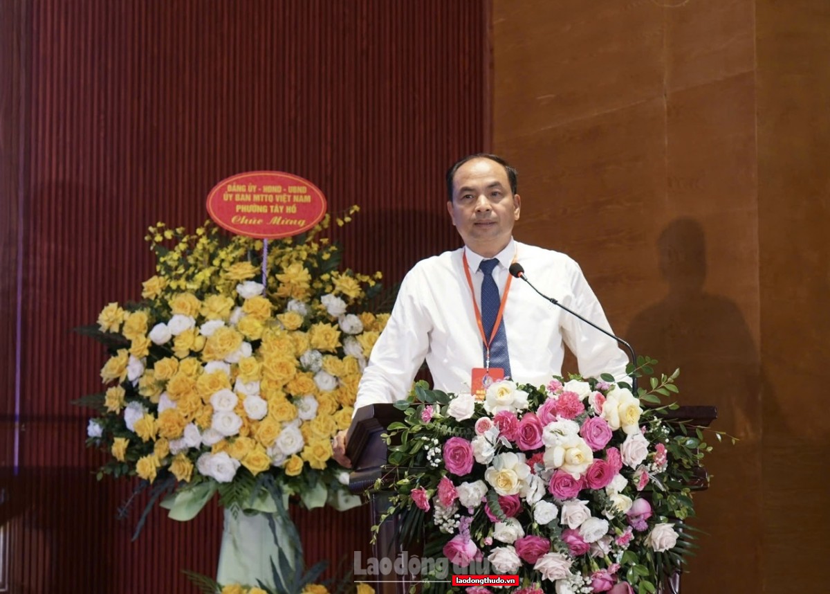 Đại hội Công đoàn phường Tây Hồ lần thứ I: Xây dựng tổ chức Công đoàn vững mạnh từ cơ sở