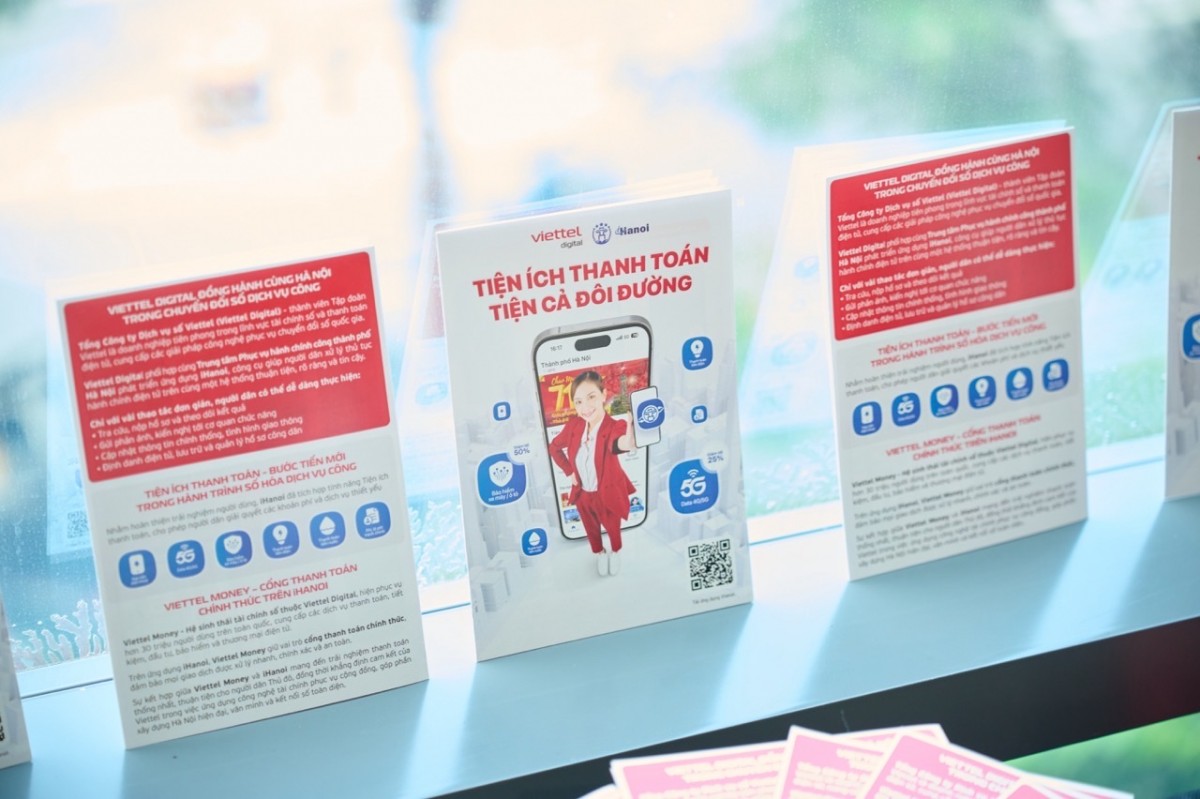 Viettel hợp tác chiến lược với chính quyền TP Hà Nội, đưa giải pháp thanh toán liền mạch lên ứng dụng iHanoi