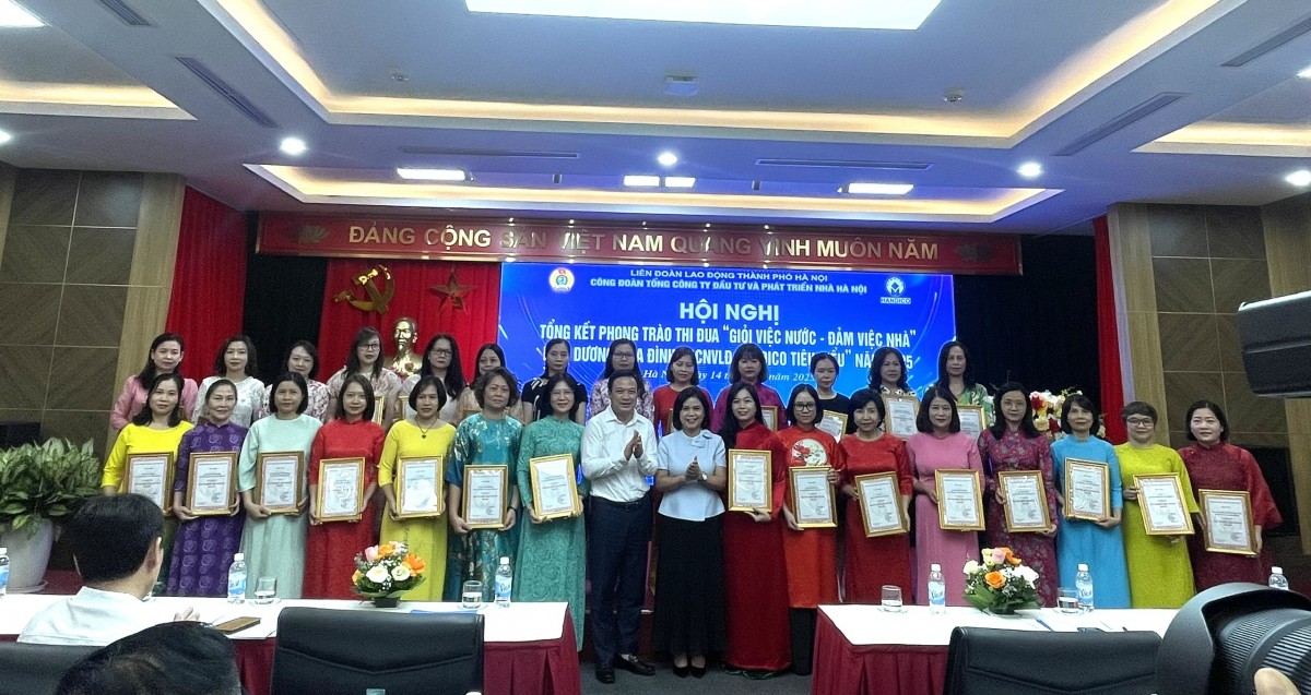 HANDICO biểu dương nhiều tập thể, cá nhân “Giỏi việc nước, đảm việc nhà”