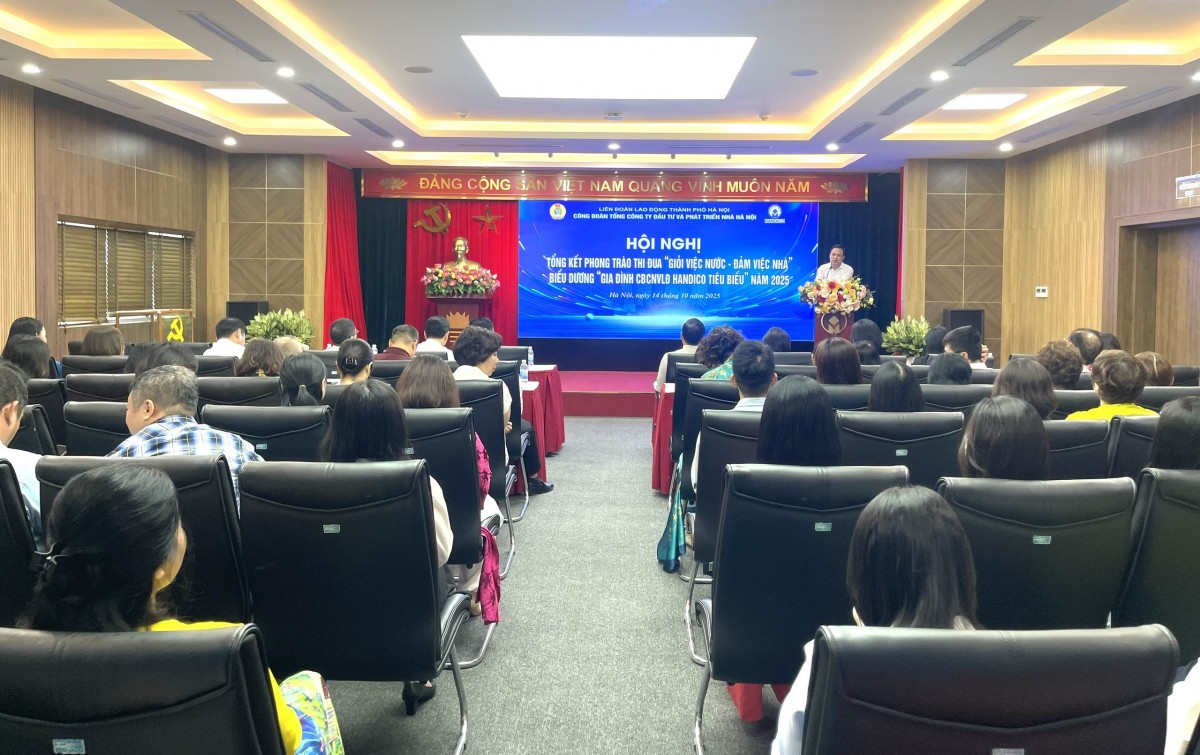 HANDICO biểu dương nhiều tập thể, cá nhân “Giỏi việc nước, đảm việc nhà”