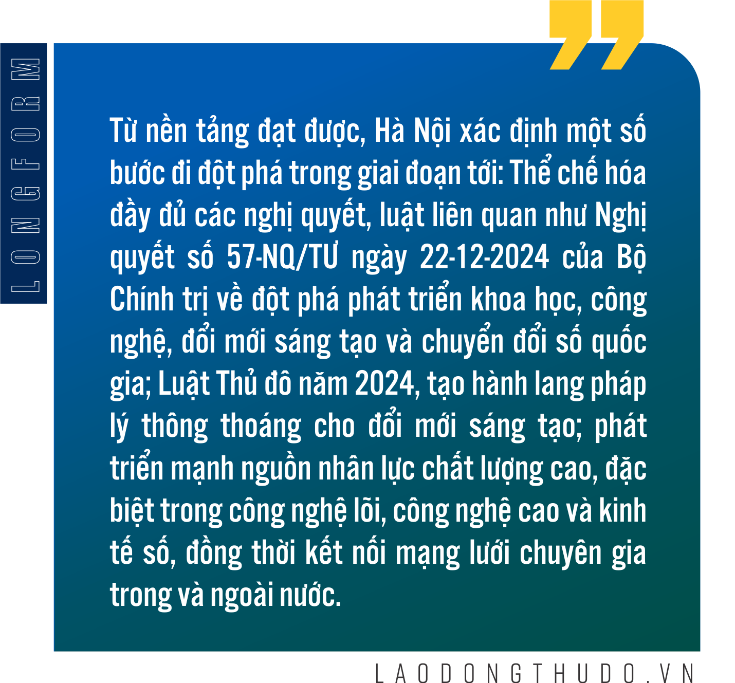 Bứt phá trong kỷ nguyên số từ nền tảng khoa học, công nghệ
