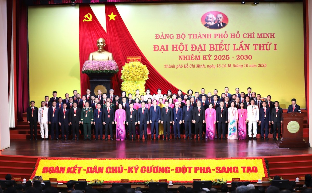 Bế mạc Đại hội đại biểu Đảng bộ Thành phố Hồ Chí Minh nhiệm kỳ 2025 - 2030 Bế mạc Đại hội đại biểu Đảng bộ Thành phố Hồ Chí Minh nhiệm kỳ 2025 - 2030