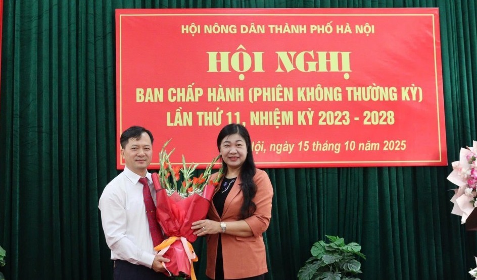 Ông Trương Văn Nhung giữ chức Phó Chủ tịch Hội Nông dân thành phố Hà Nội, nhiệm kỳ 2023 - 2028
