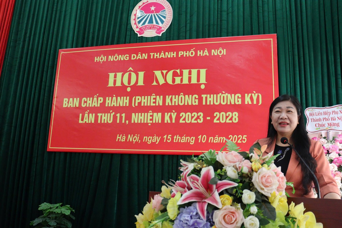 Ông Trương Văn Nhung giữ chức Phó Chủ tịch Hội Nông dân thành phố Hà Nội, nhiệm kỳ 2023 - 2028