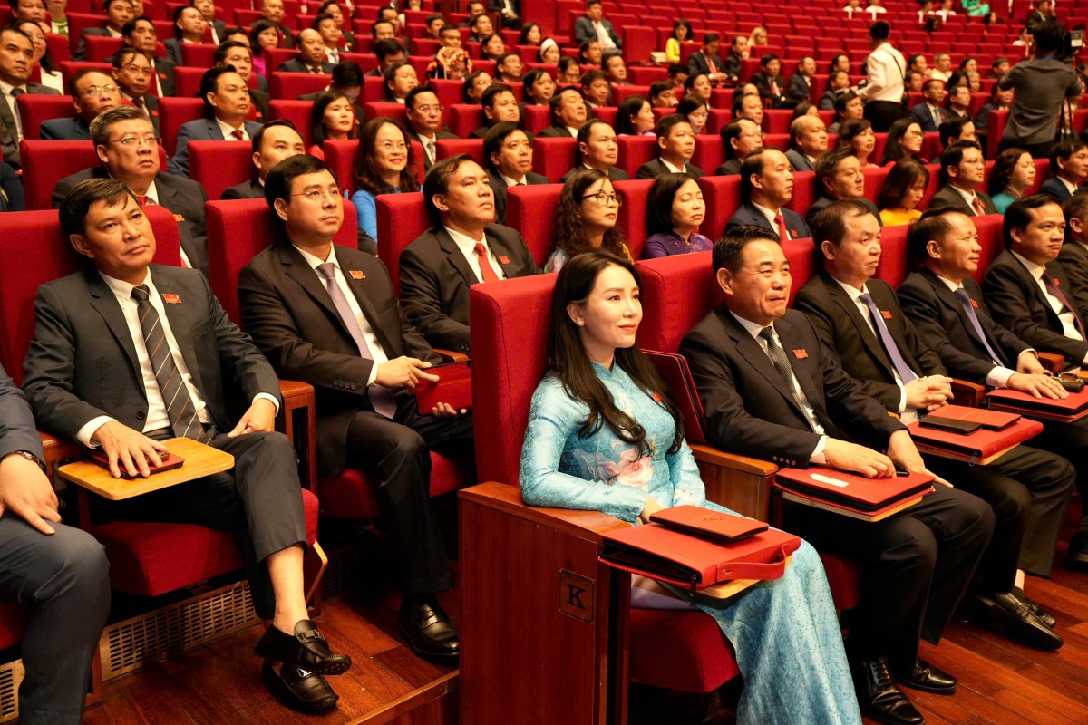 Khai mạc trọng thể Đại hội đại biểu Đảng bộ thành phố Hà Nội lần thứ XVIII: Quyết tâm xây dựng Thủ đô “Văn hiến - Văn minh - Hiện đại”