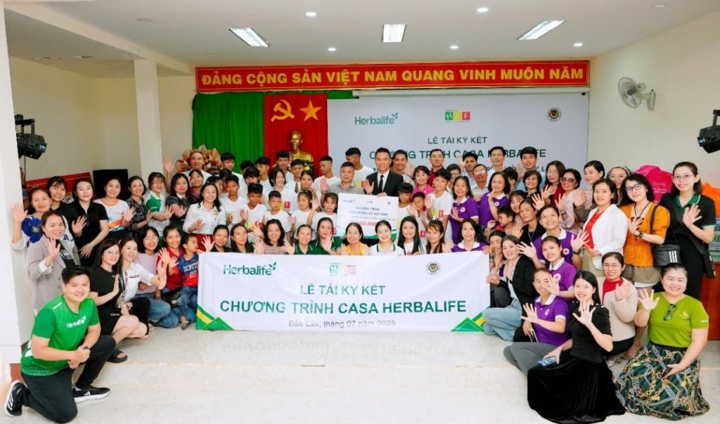 Herbalife Việt Nam hỗ trợ bữa ăn dinh dưỡng hằng ngày cho hơn 3.000 người có hoàn cảnh khó khăn