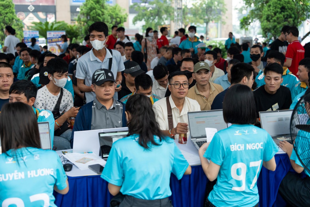 Ngày hội Tuyển dụng Bác Tài Xanh: Xanh SM mở ra cơ hội khởi nghiệp cho hàng trăm tài xế
