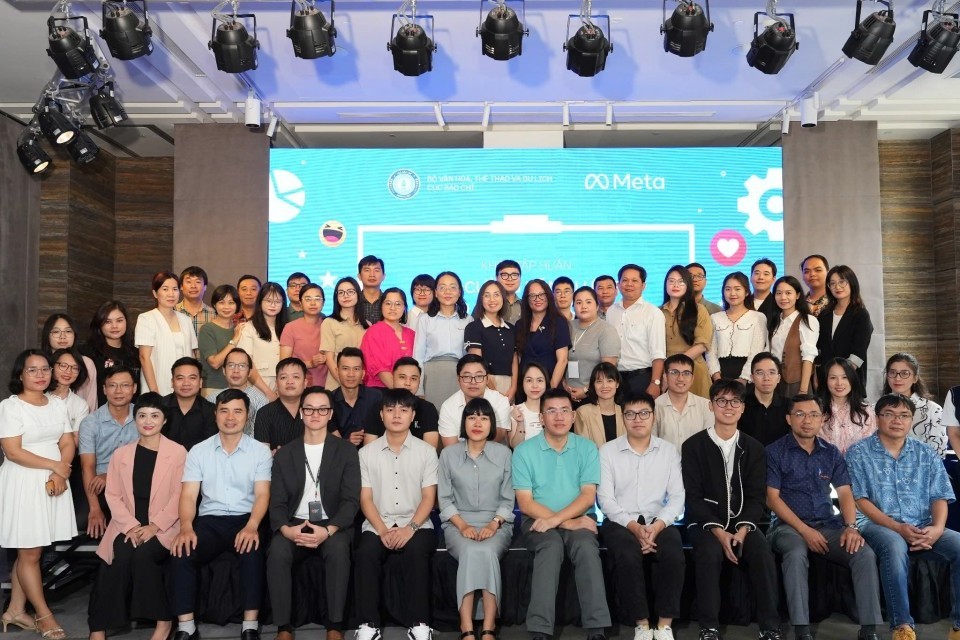 Tăng cường năng lực số cho cơ quan báo chí trên nền tảng Meta