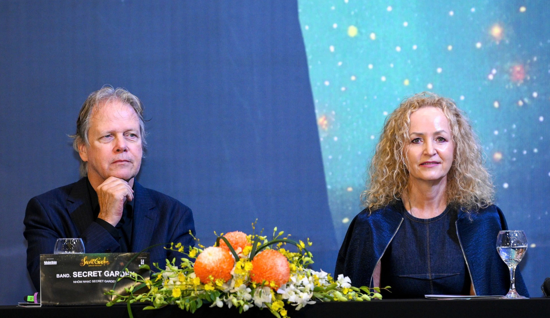 Bộ đôi huyền thoại Secret Garden lần đầu gặp gỡ, giao lưu báo chí tại Việt Nam