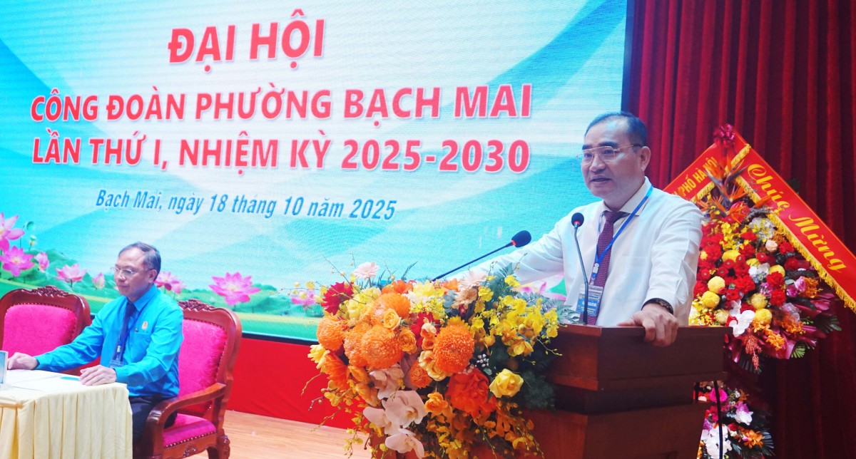 Công đoàn phường Bạch Mai: Quyết tâm xây dựng tổ chức vững mạnh, là chỗ dựa tin cậy của đoàn viên Công đoàn phường Bạch Mai: Quyết tâm xây dựng tổ chức vững mạnh, là chỗ dựa tin cậy của đoàn viên