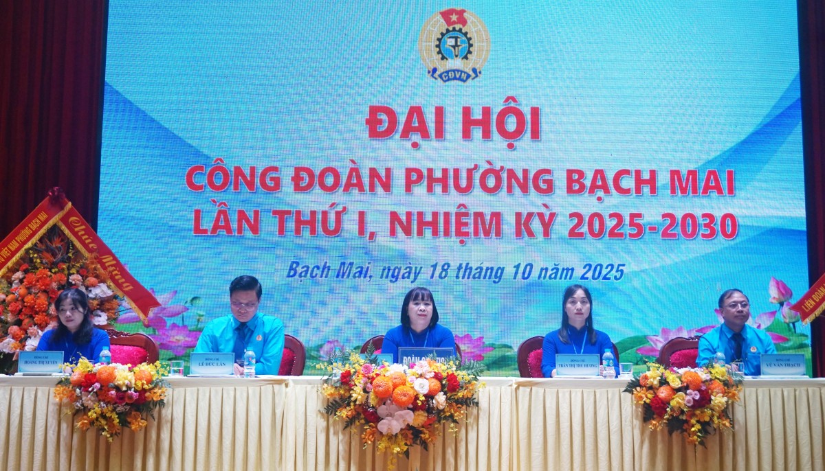 Công đoàn phường Bạch Mai: Quyết tâm xây dựng tổ chức vững mạnh, là chỗ dựa tin cậy của đoàn viên Công đoàn phường Bạch Mai: Quyết tâm xây dựng tổ chức vững mạnh, là chỗ dựa tin cậy của đoàn viên