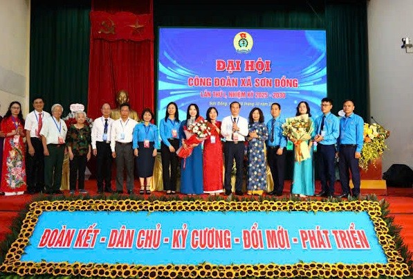 Công đoàn xã Sơn Đồng: Tạo bước phát triển mạnh mẽ trong kỷ nguyên mới