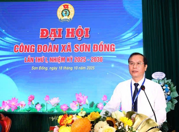 Công đoàn xã Sơn Đồng: Tạo bước phát triển mạnh mẽ trong kỷ nguyên mới