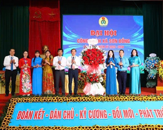 Công đoàn xã Sơn Đồng: Tạo bước phát triển mạnh mẽ trong kỷ nguyên mới