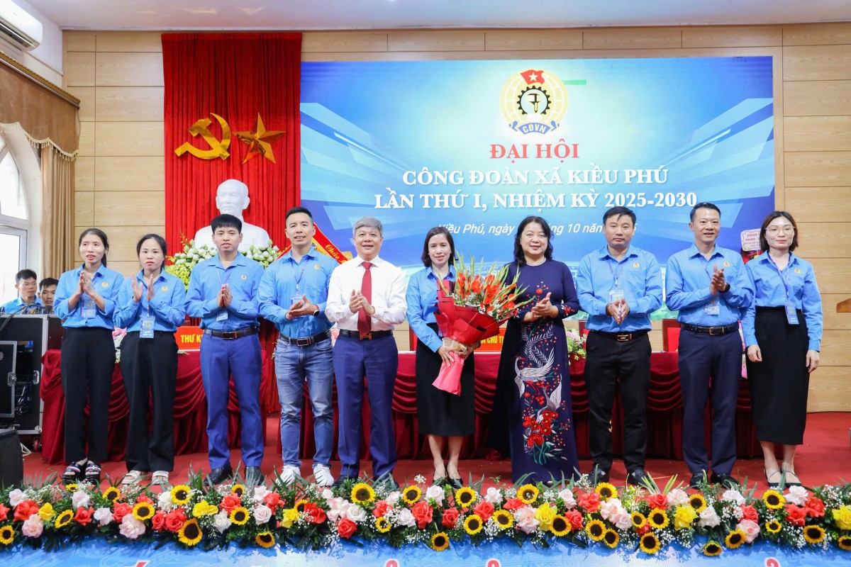 Công đoàn xã Kiều Phú: Điểm tựa cho người lao động Công đoàn xã Kiều Phú: Điểm tựa cho người lao động