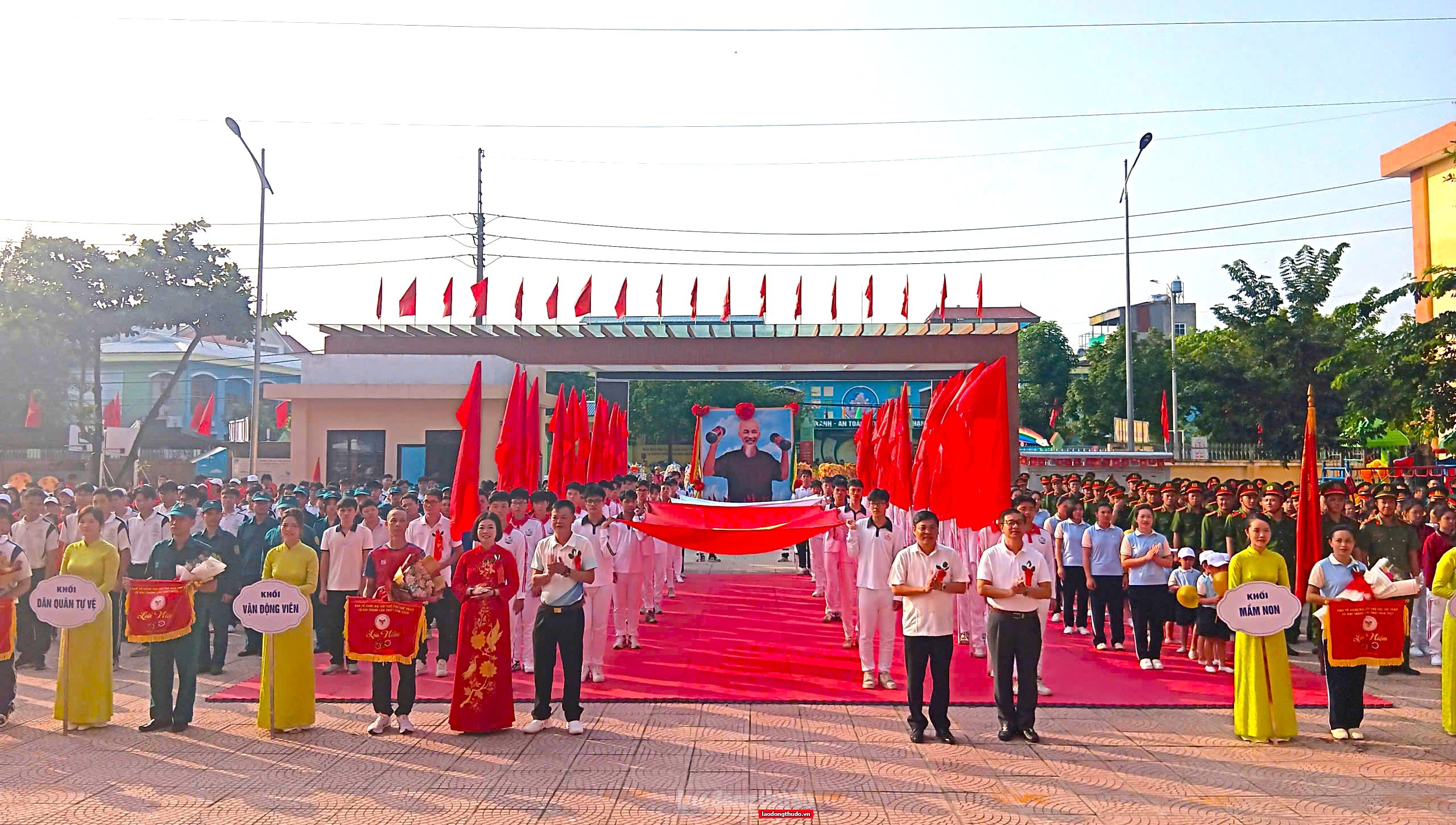 Tinh thần thể thao lan tỏa tại Đại hội Thể dục thể thao xã Đại Thanh lần thứ I
