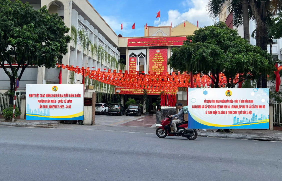 Công đoàn phường Văn Miếu - Quốc Tử Giám: Sẵn sàng cho Đại hội lần thứ I, nhiệm kỳ 2025 – 2030