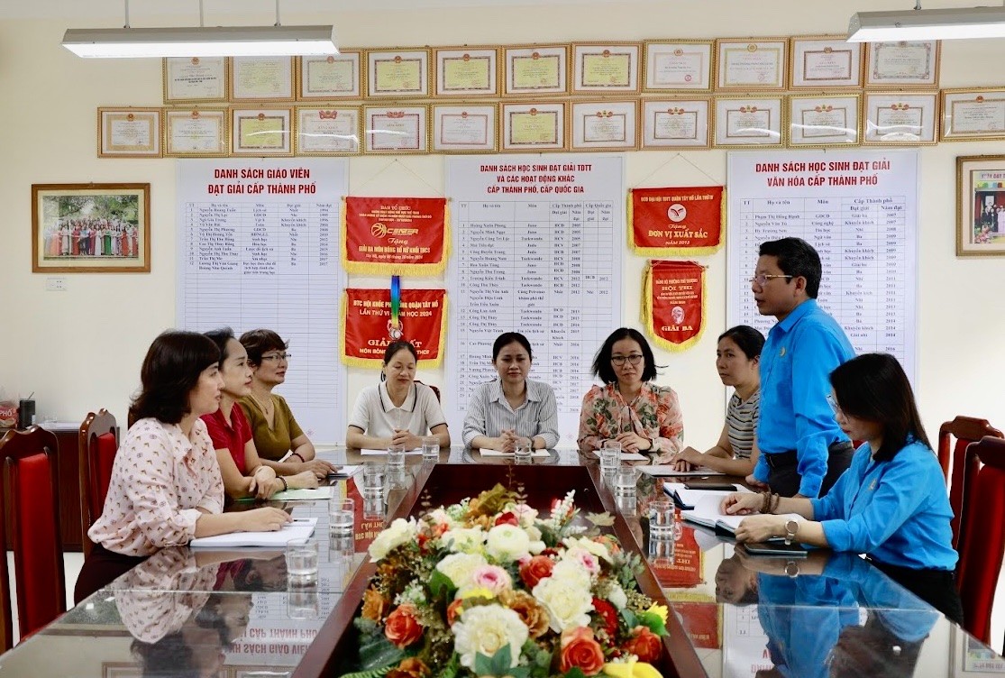 Công đoàn phường Phú Thượng sẵn sàng cho Đại hội lần thứ I