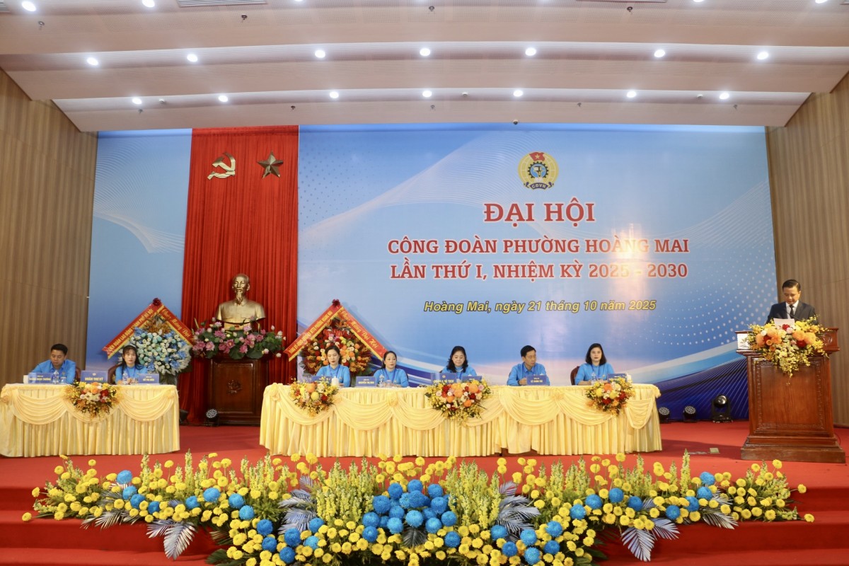 Xây dựng Công đoàn phường Hoàng Mai vững mạnh, chỗ dựa tin cậy của người lao động Xây dựng Công đoàn phường Hoàng Mai vững mạnh, chỗ dựa tin cậy của người lao động