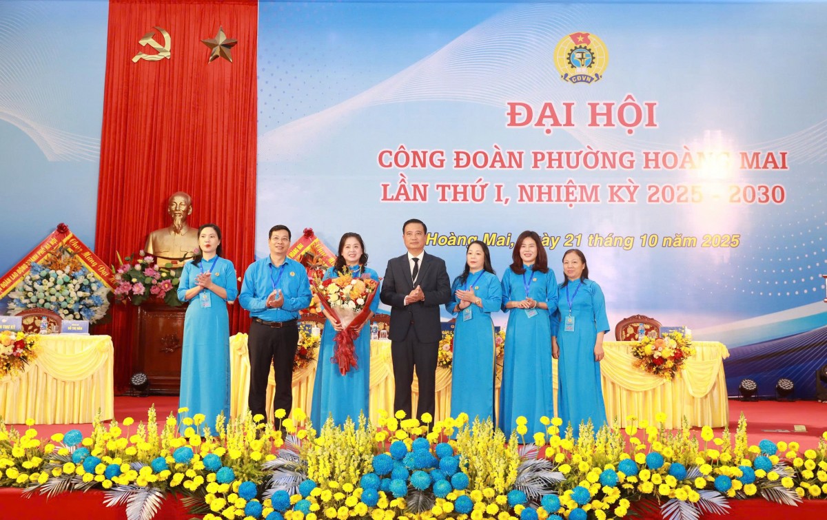 Xây dựng Công đoàn phường Hoàng Mai vững mạnh, chỗ dựa tin cậy của người lao động Xây dựng Công đoàn phường Hoàng Mai vững mạnh, chỗ dựa tin cậy của người lao động