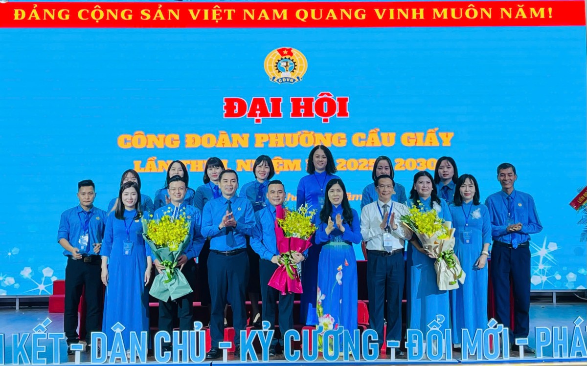 Công đoàn phường Cầu Giấy: Kế thừa thành tựu, đổi mới sáng tạo để bứt phá toàn diện