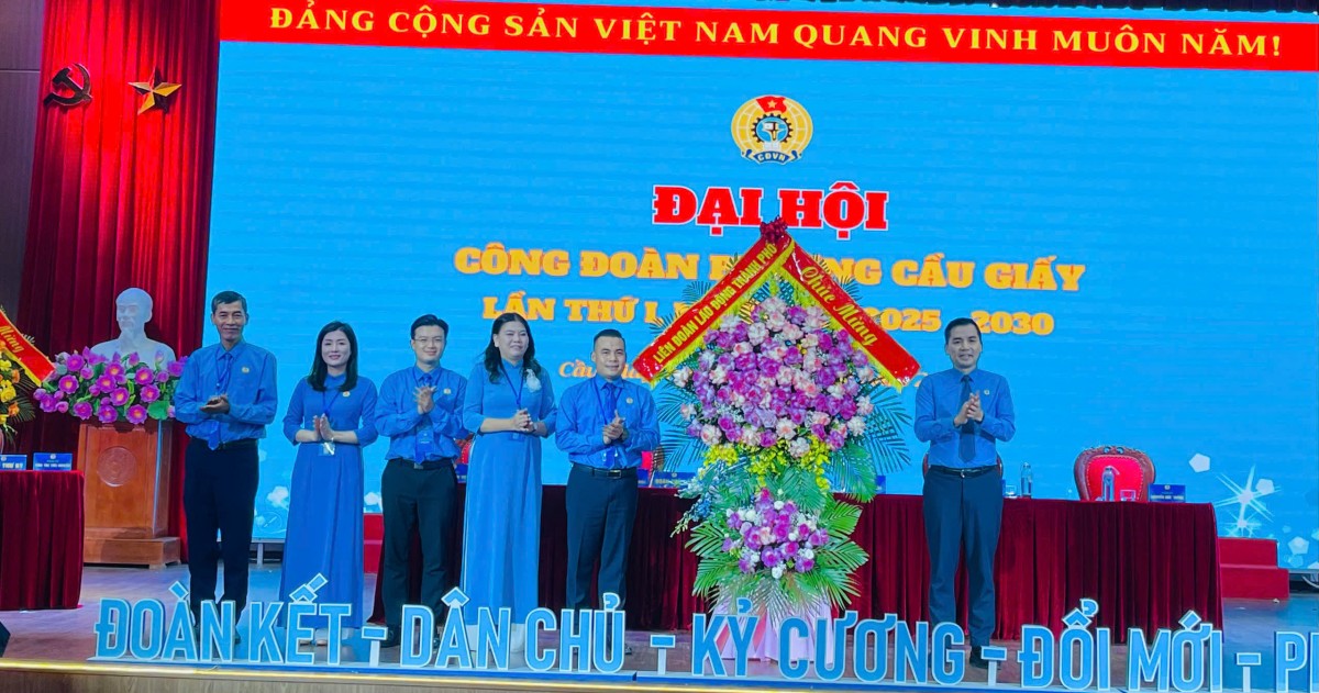 Công đoàn phường Cầu Giấy: Kế thừa thành tựu, đổi mới sáng tạo để bứt phá toàn diện
