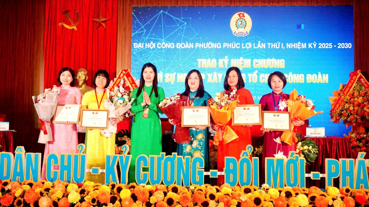 Công đoàn phường Phúc Lợi: Quyết tâm đột phá về đối thoại, chăm lo và xây dựng tổ chức vững mạnh